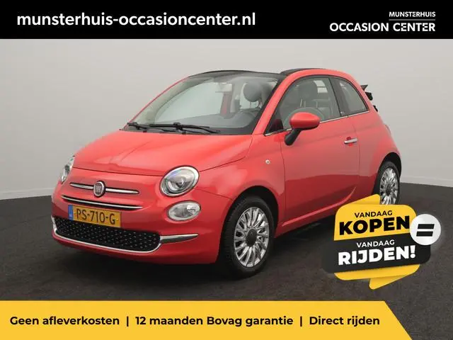 Fiat 500 C 0.9 TwinAir Turbo Lounge - RIJKLAARPRIJS - All Seasonbanden - Elektrisch Vouwdak!