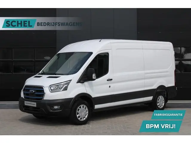 Ford e-Transit 350 L3H2 Trend 68 kWh Vol Elektrisch - 360 Camera - Pro Power Onboard - Dodehoek Assi...