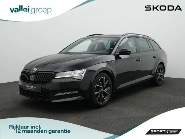 Skoda Superb Combi 1.5 TSI 150 pk DSG ACT Limited Sportline Business | Trekhaak | Geheugenstoel | St...