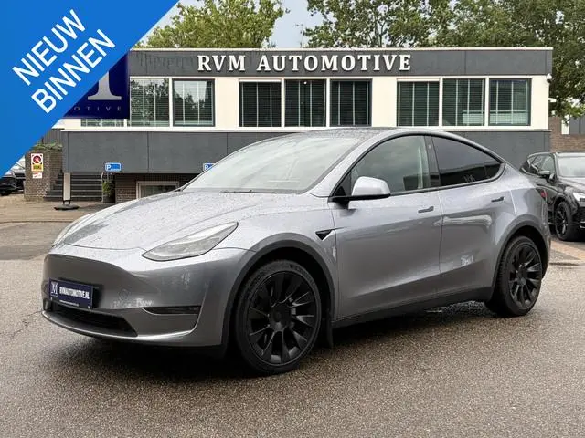 Tesla Model Y Long Range AWD 75 kWh SOH 97%| QUICKSILVER!| TESLA FABRIEKSGARANTIE TOT 05-2027/ 80.00...