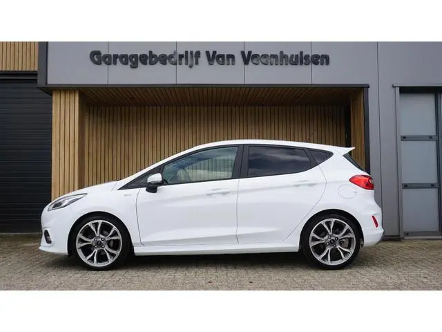 Ford Fiesta 1.0 EcoBoost 125pk ST-Line 5Drs LED 18inch LM H-Leder Adaptive Cruise Control *Keurig ex...