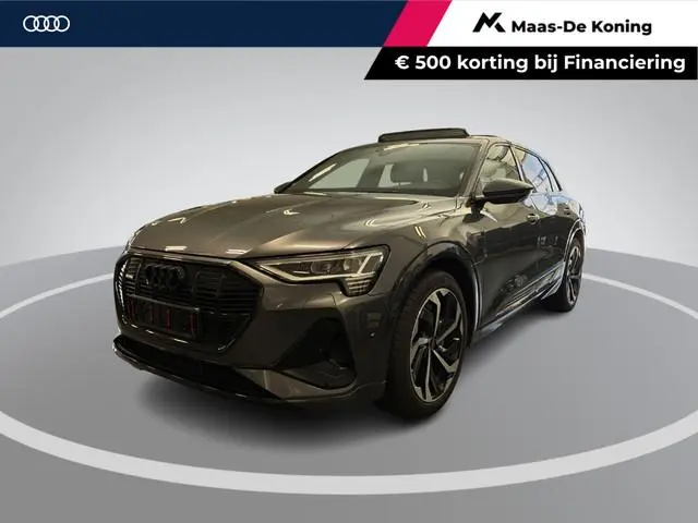 Audi e-tron 55 Quattro 408pk S Edition 95 kWh · SOH 95,8% · Panoramadak · Luchtvering · 360 Camera ·...