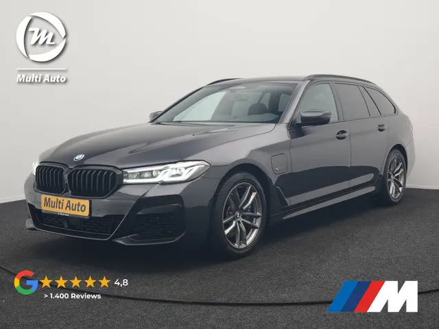 BMW 5-serie Touring 520e M Sport Plug In Hybrid 204pk Dealer O.H PHEV | Trekhaak af Fabriek | Adapti...