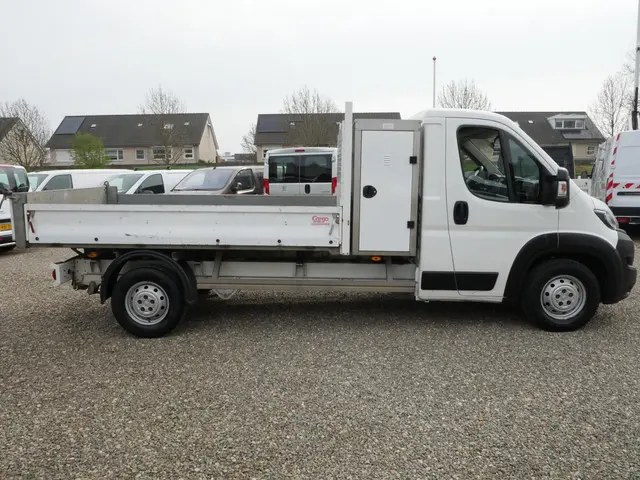 Peugeot Boxer 2.0HDI 130PK Kipper Pickup open laadbak AC Kipper L*B*H = 305*200*40, Kist 60 breed en...