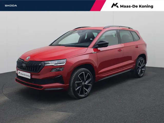 Skoda Karoq 1.5TSI/150PK ACT Sportline DSG · Navigatie · Apple/Android Car Play · Camera + Parkeerse...