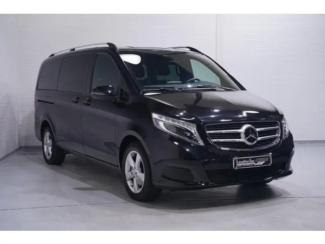 Mercedes-Benz V-klasse 250d Lang Avantgarde 7 Pers. Distronic, LED Camera, Leder Zwart, 2x Schuifdeu...