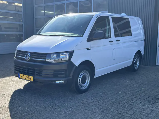 Volkswagen Transporter 2.0 TDI L1H1 DSG 2x Schuifdeur Hondenvervoer Airco Cruise controle hondenrek...
