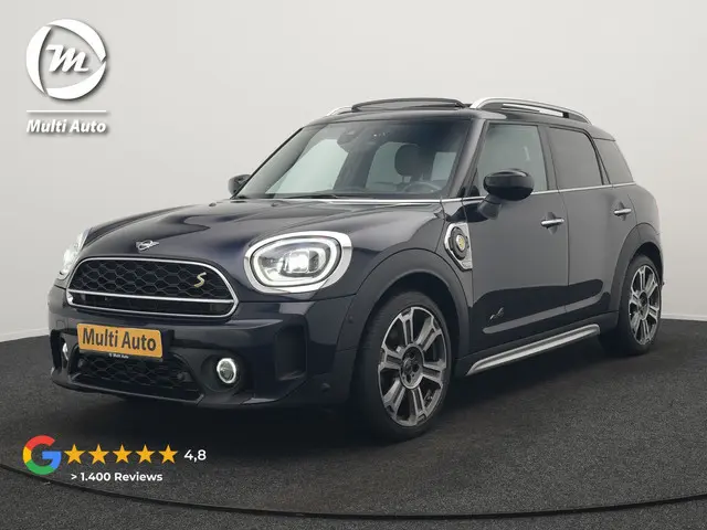 MINI Countryman 1.5 Cooper S E ALL4 MINI Yours Plug In Hybrid 220pk Dealer O.H PHEV | Panodak | Adaptive Cruise | Head Up | Lederen Sportstoelen Verwarmd | 19"L.M | Camera | Sfeerverlichting | Keyless | Apple Carplay |