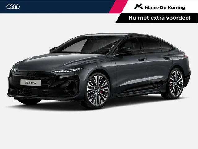 Audi A6 Sportback e-tron S edition 286 PK · Sportstoelen leder zwart · Exterieurpakket zwart · Priva...