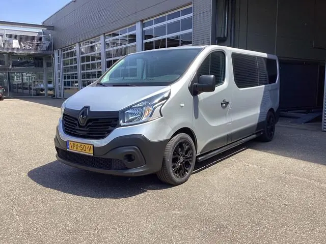 Renault Trafic 1.6 dCi L2 DC Dubbel Cabine Euro 6/ Cruise/ Navi/ LMV/ Airco/ PDC/ Sidebars/ Keyless