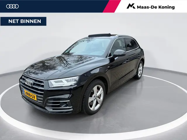 Audi Q5 55 TFSIe 367pk S-tronic Quattro Competition · Panoramadak · S-line · Elek. Trekhaak · Luchtv...