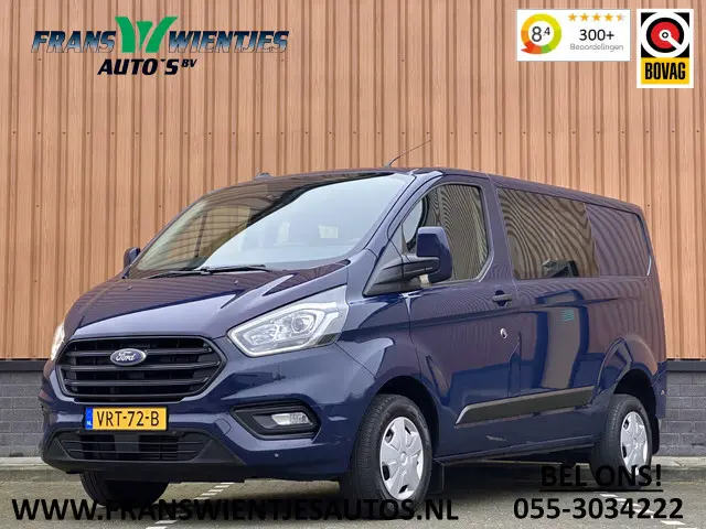 Ford Transit Custom 300 2.0 TDCI L1H1 Trend DC | Achteruitrijcamera | Parkeersensoren | Cruise Control | Apple Carplay | Android Auto |