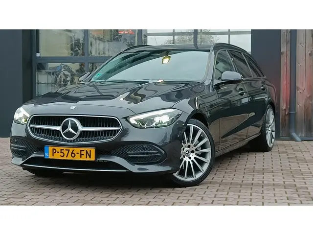 Mercedes-Benz C-klasse Estate 200 Launch Edition Business Line LED afn. trekhaak Leder Apple-Android...