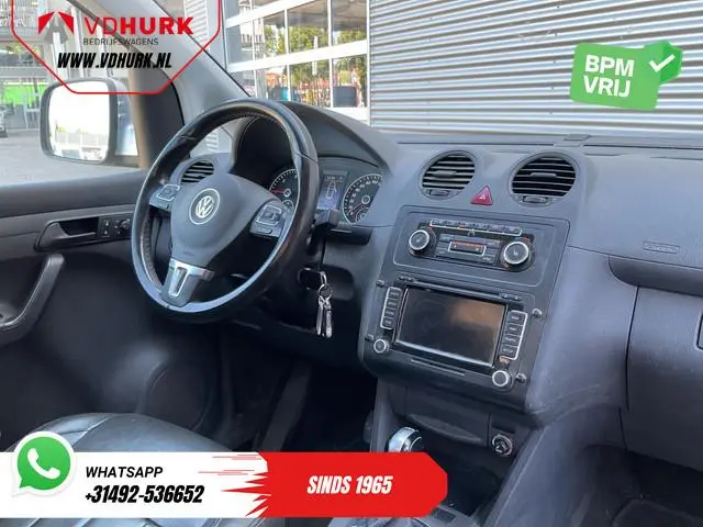 Volkswagen Caddy 2.0 TDI 100 pk DSG Aut. NL Auto/ Bi-Xenon/ Stoelverw./ Leder/ Navi/ Climate/ PDC/ L...