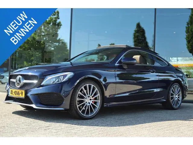MERCEDES-BENZ C-KLASSE COUPÉ 180 AMBITION AUT. AMG | PANO | BURMESTER | LED | CAMERA | LEDER | ACC