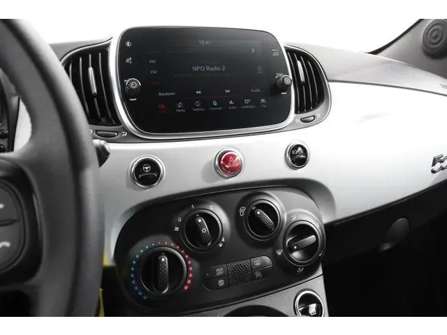 Fiat 500 1.0 Hybrid Sport  Navigatie Half Lederen Bekleding Airco Dab Cruise Control Lichtmetalen Ve...