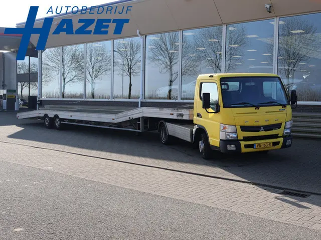 Mitsubishi Canter 3C15 3.0 DI AUT. BE-COMBI TREKKER/OPLEGGER VELDHUIZEN AUTOTRANSPORTER VOOR 3 AUTO'...