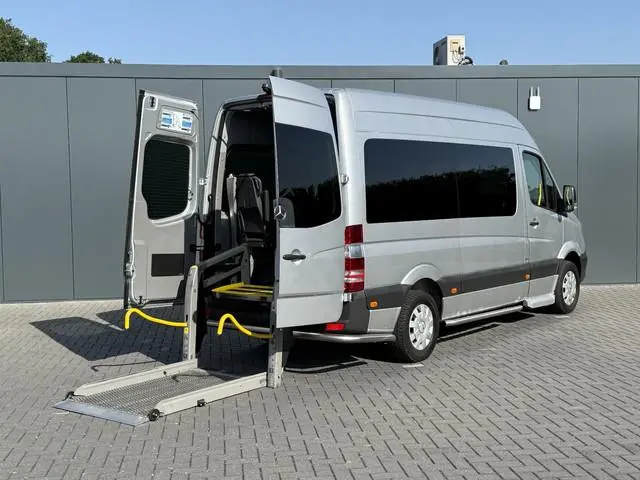 Mercedes-Benz Sprinter 314 CDI AUTOMAAT EURO 6 / FLEXI-TRANS ROLSTOELBUS + LIFT / L2H2 / 9 PERSOONS...