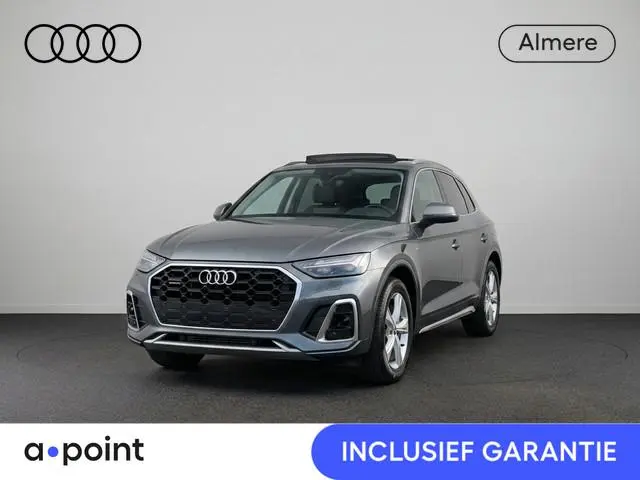 Audi Q5 55 TFSI e S edition 367PK PHEV | SOH 97% | Panorama dak | Luchtvering | Head up Display | Me...