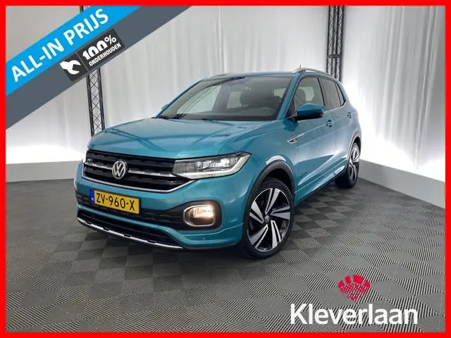 Volkswagen T-Cross 1.0 TSi R-Line | Apple carplay | Navi | Adapt. cruise | Keyless | Dodehoeksensor...
