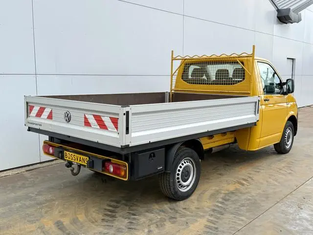 Volkswagen Transporter T6 150PK Open Laadbak Cruise Control Airco 2.2T Trekhaak Pritische Pickup Ope...