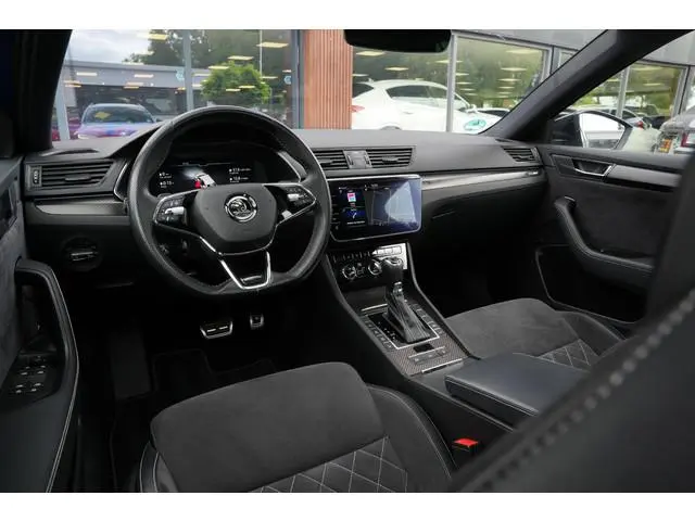 Skoda Superb Combi 1.4 iV Sportline Panoramadak Canton 360 Camera Keyless Dab+ Side Assist Leder Alc...