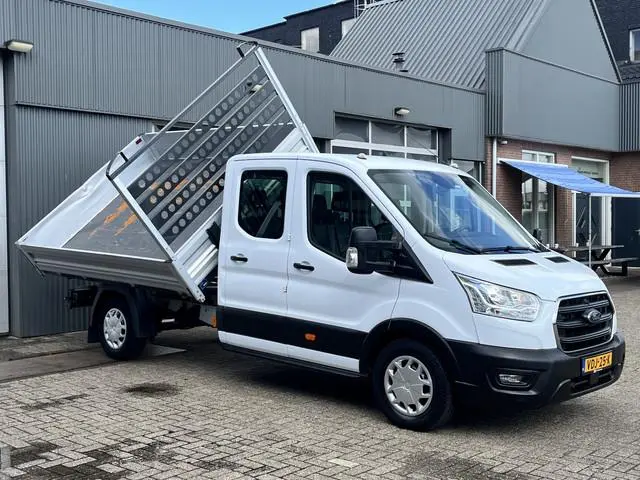 Ford Transit 350 2.0 TDCI DC 3-zijdenkipper Airco Cruise controle Trekhaak 2800kg Telefoonvoorbereid...