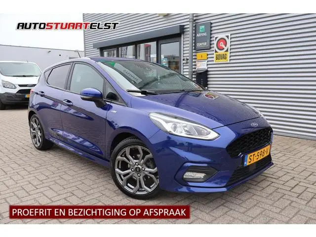 Ford Fiesta 1.0 EcoBoost ST-Line Volledig Onderh | NAP | Navi | Carplay | Cruise | LED | Carbon Afwe...