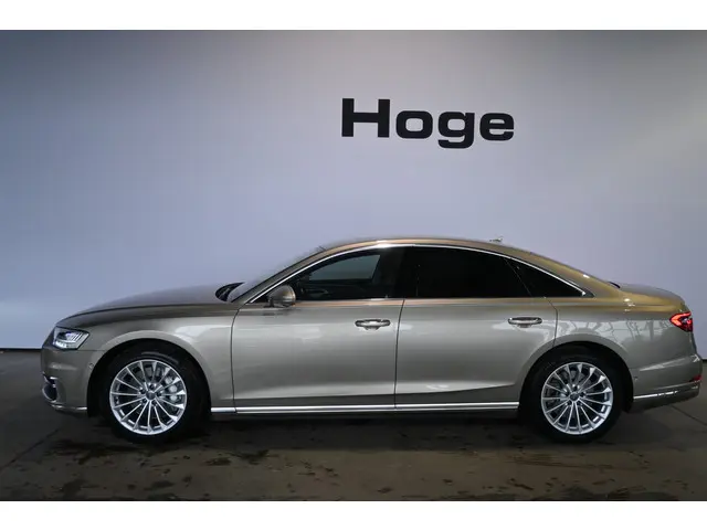 Audi A8 55 TFSI quattro Automaat Pro Line Plus NightVision Navigatie 360 Camera Soft close Matrix Led 100% Onderhouden! Inruil Mogelijk!