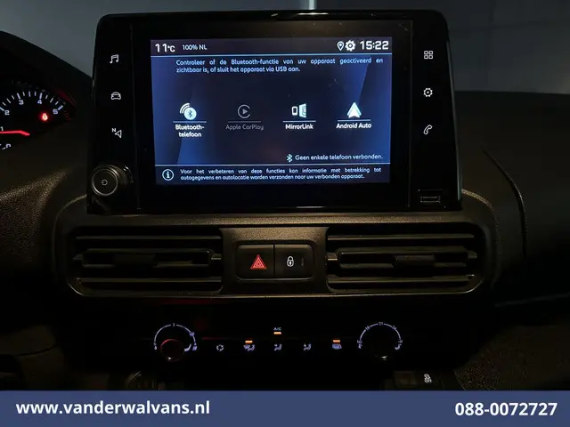 Peugeot Partner 1.5 BlueHDI 102pk L1H1 Euro6 Airco | Apple Carplay | Android Auto | Cruisecontrol |...