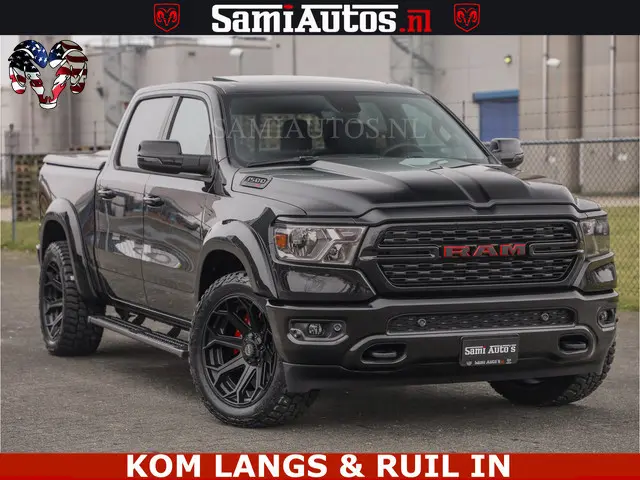 Dodge RAM SPORT | 5.7 V8 4x4 HEMI | PANORAMA DAK | GROOTSCHEM 12 INCH | LPG | Diamond Black Pearl |...
