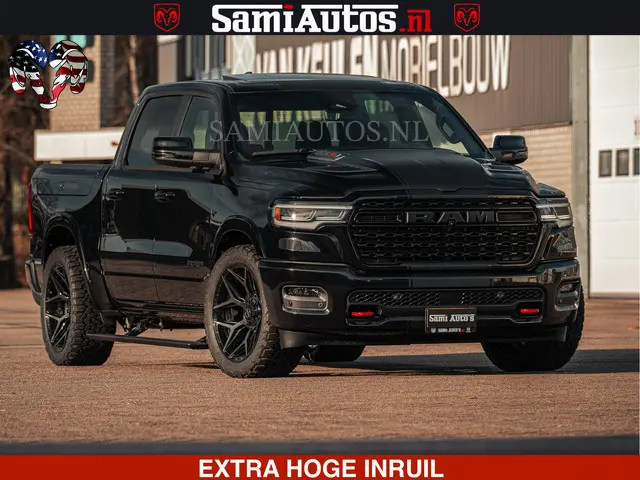 Dodge Ram Limited Night H.O 540HP 706Nm | Massage + Full Option | De Meest Luxe en Volle Pick-Up in...