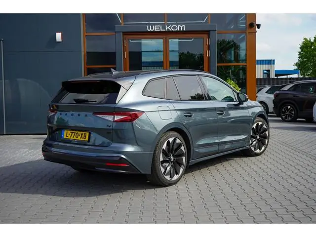 Skoda Enyaq iV 60 Sportline | 91,98 % SOH | Trekhaak | Camera | Adap. Cruise |