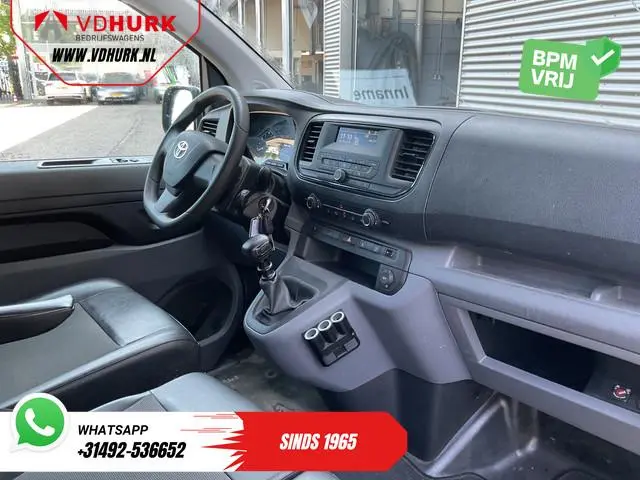 Toyota ProAce Worker 2.0 125 pk L3 2x Schuifdeur/ Inrichting/ Airco/ Cruise/ PDC