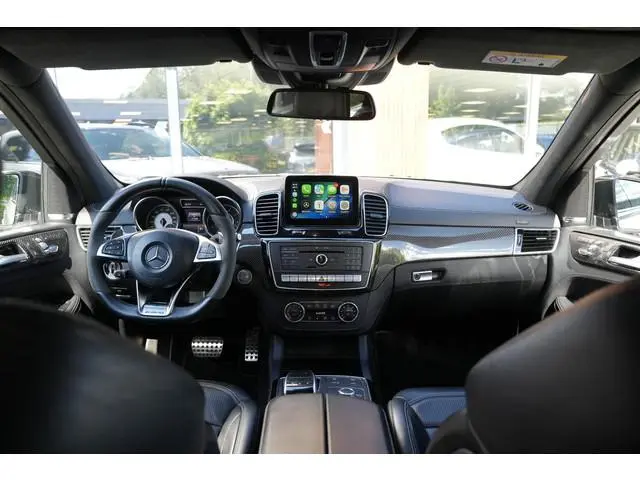 Mercedes-Benz GLS AMG 63 4MATIC Panoramadak 7 persoons Adapt. Cruise Entertainment Stoelvent. Carbon