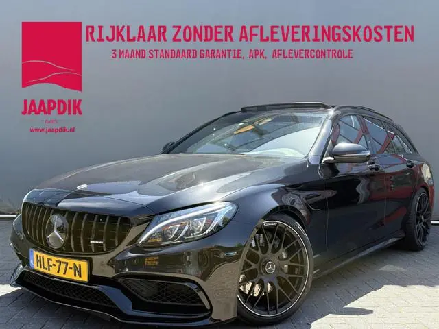 Mercedes-Benz C-klasse 63-AMG Estate BWJ 2017 476 PK AUTOMAAT | FULL LED | STOELVERW. | LEDER | ADAP...