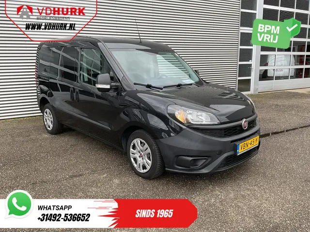 Fiat Doblo Cargo 1.6 MJ 105 pk NL Auto/ 3Pers./ Airco/ Navi/ Cruise/ DAB/ Trekhaak