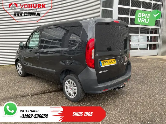 Fiat Doblo Cargo 1.6 MJ 105 pk NL Auto/ 3Pers./ Airco/ Navi/ Cruise/ DAB/ Trekhaak