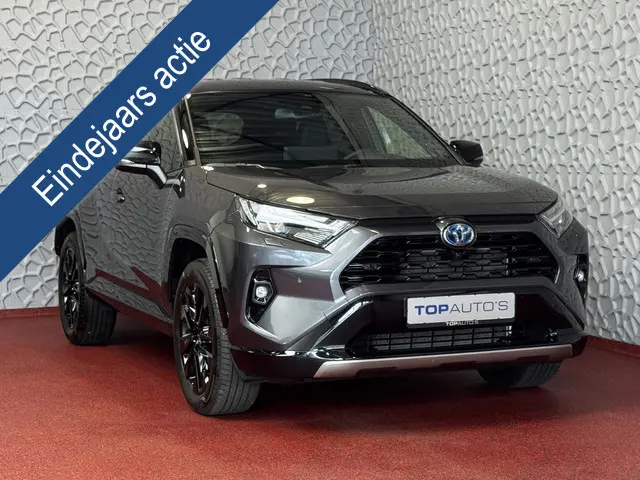 Toyota RAV4 2.5 Hybrid STYLE BI-TONE LED LEER 360 CAMERA ELEK.KLEP NAVI 360.CAMERA JBL ZWARTE HEMEL  ADAP.CRUISE  ELEK.STOEL/STUUR STOELVERW. ✅2025✅