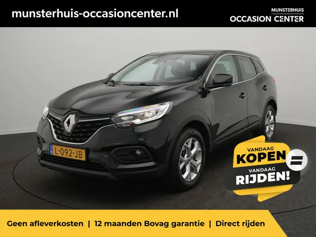 Renault Kadjar TCe 140 Zen - RIJKLAARPRIJS - Wegklapbare Trekhaak - Cruise Control - Dealeronderhoud...