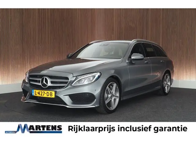 Mercedes-Benz C-klasse Estate 300 245pk Ambition AMG-Line Leder Camera Stoelverwarming Navigatie