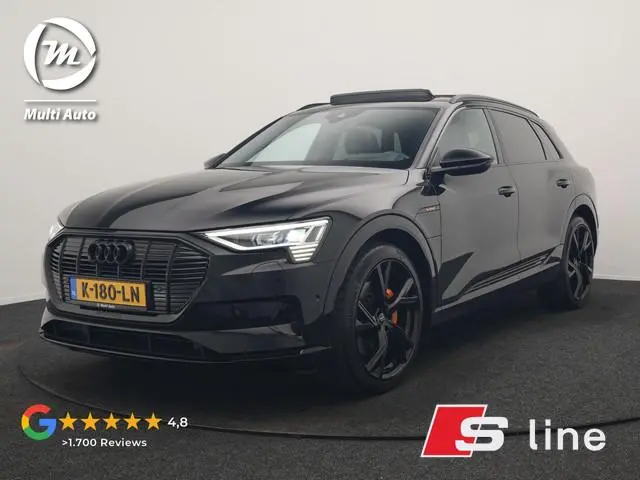 Audi e-tron 50 Quattro S Line 71 kWh 313pk Dealer O.H. | Panodak | Luchtvering | Head Up | Adaptive...