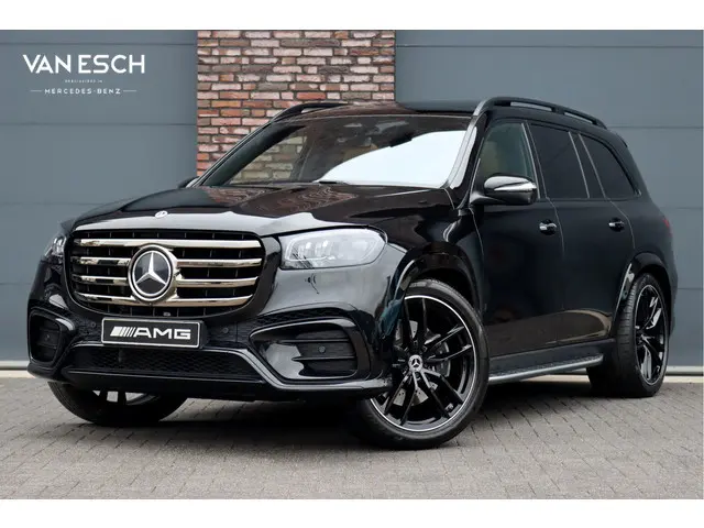 Mercedes-Benz GLS 580 V8 4MATIC AMG Line | Facelift | Airmatic | Panoramadak | Massage | Stoelventilatie | Memory | Burmester High End | HUD | Surround Camera | Trekhaak | Soft-Close | Vlakkenverwarming |