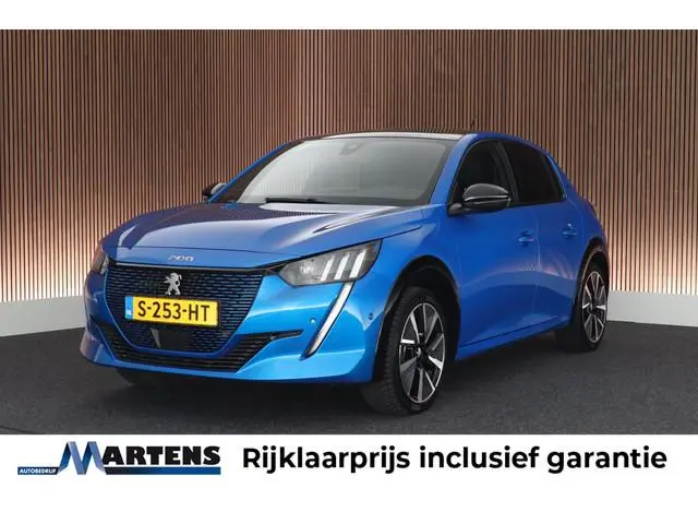 Peugeot e-208 EV GT Pack 136pk 50 kWh SOH 91% Panoramadak Camera Stoelverwarming Navigatie