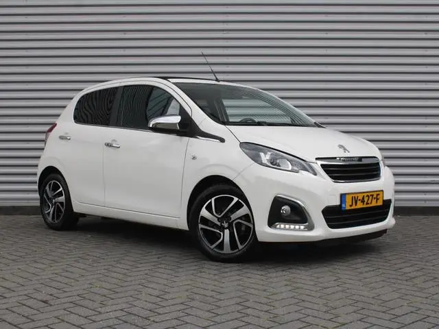 Peugeot 108 1.0 e-VTi Allure TOP! | Elek. vouwdak | Camera | Keyless | 15'' LM Velgen | Clima | Navi...