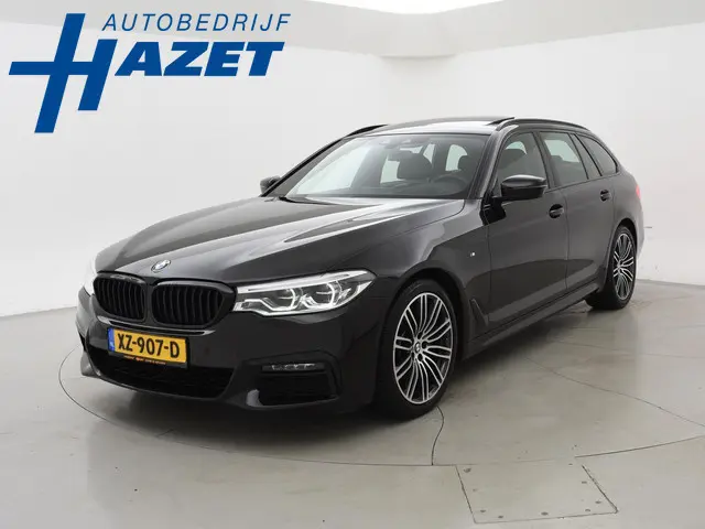 BMW 5-serie Touring 520i 184 PK M-SPORT H.E. AUT. *ALMANDINBRAUN* + PANORAMA | NAPPA LEDER | HEAD-UP...