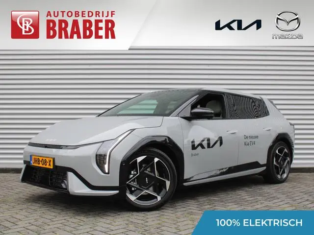 Kia EV4 GT-PlusLine 81.4 kWh | Schuifdak | Stuur-/stoelverwarming + ventilatie | Camera rondom | Ele...
