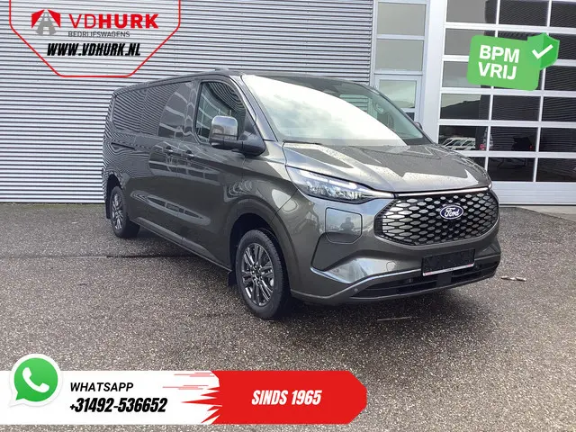 Ford E-Transit Custom 340 71 kWh 218 pk 340 km WLTP L2 Limited 2x Elek.Schuif/ 2.3t Trekverm./ Snell...