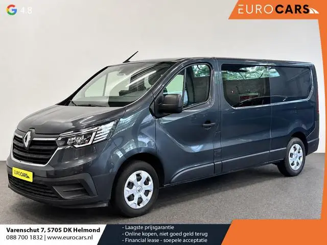 Renault Trafic 2.0 dCi 130 T30 L2H1 Comfort Dubbele Cabine Keyless Entry Trekhaak Camera LED Koplamp...