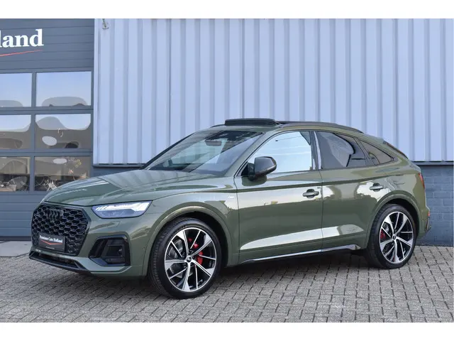Audi Q5 Sportback 55 TFSI e S-Line 367 Pk Pano Lucht 360 Camera Oled Massage Vol Leder Matrix Led Tr...